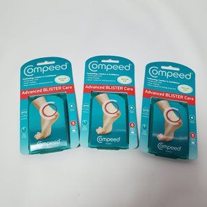 Lot of 3 Compeed Advanced Blister Care Pack